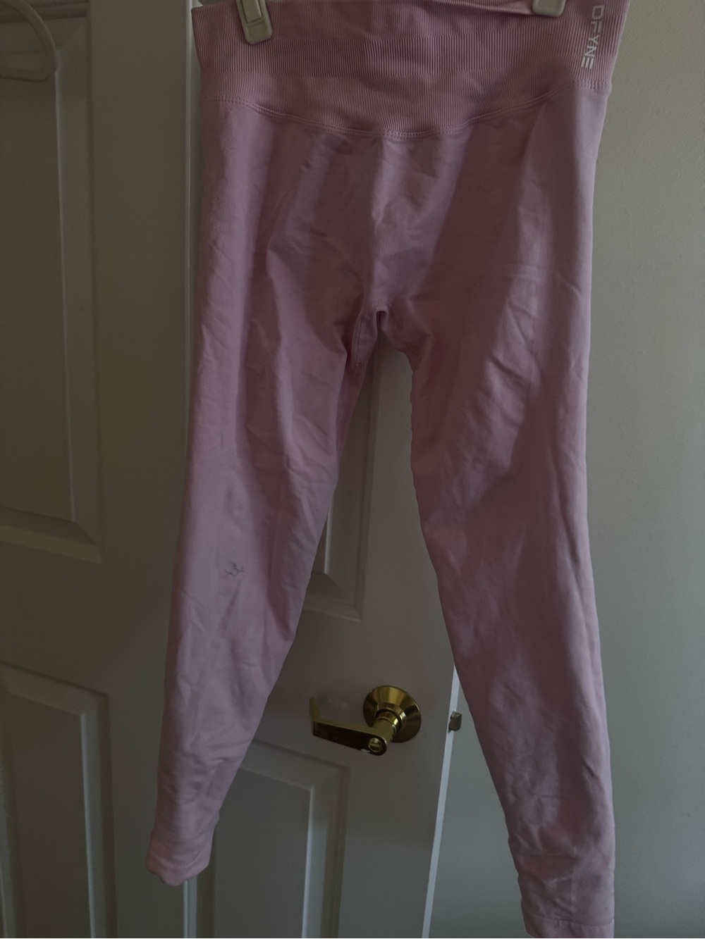 High-Waist Pink Performance Leggings